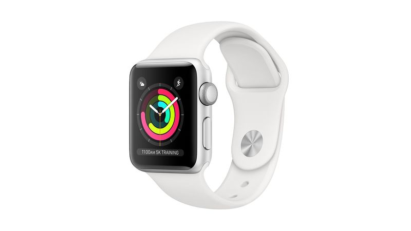 Apple Series 3 Silver 38 mm Smart cheapest Watch