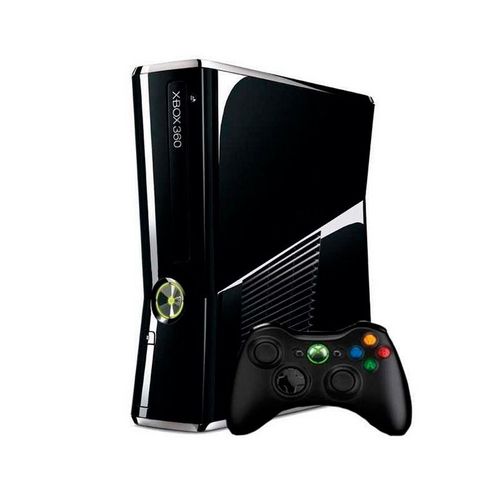 Microsoft Xbox 360 Super Slim 4GB Preto Kinect Excelente