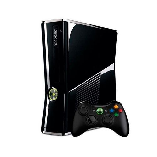 Microsoft Xbox 360 Super Slim 250gb 2 Controles + Kinect e 3 Jogos