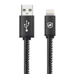 Cabo Turbo Militar - 1,5M - Lightning - USB-A - Certificado MFI - Homologado - iPhone / iPad - Gshield