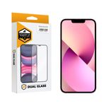 Película Dual Glass para iPhone 13 - Preto - Gshield
