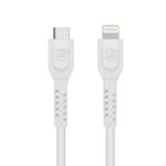 Cabo Dual Shock ( iPhone / iPad ) Lightning / Type C - Branco - 1,2m (MFI Homologado) - GShield