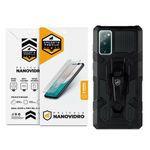Kit Capa Clip e Pelicula Nano Vidro Samsung Galaxy S20 FE - Gshield