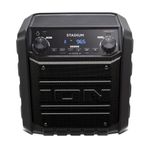 Sistema de som Bluetooth portátil ION 50 W AM/FM, entradas USB e AUX - Preto