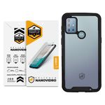 Kit Capa Stronger e Pelicula Nano Vidro Motorola Moto G20 - Gshield