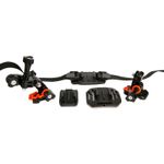 Suportes para montagem de câmera de ação em capacete, bike e outros