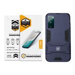 Kit Capa Armor e Pelicula Nano Vidro Samsung Galaxy S20 FE - Gshield