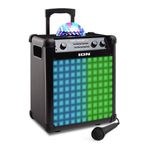 Alto-Falante sem fio Bluetooth, Show de Luzes, Microfone e Karaokê