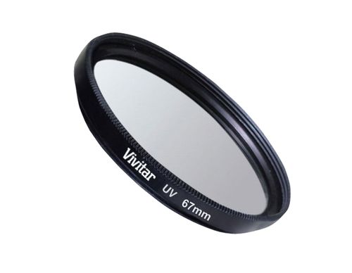 Filtro ultravioleta (UV) para lentes com diâmetro de 67mm