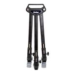 Base portátil com rodízios para suporte de tripé fotográfico