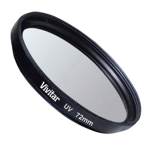 Filtro ultravioleta (UV) para lentes com diâmetro de 72 mm