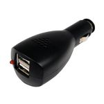 Adaptador veicular com 2 saídas USB p/Palms, câmeras, etc.
