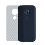 Película Traseira de Fibra de Carbono Transparente para Moto G7 Play - Gshield