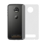 Película Traseira de Fibra de Carbono Transparente para Motorola Moto Z2 Force - Gshield