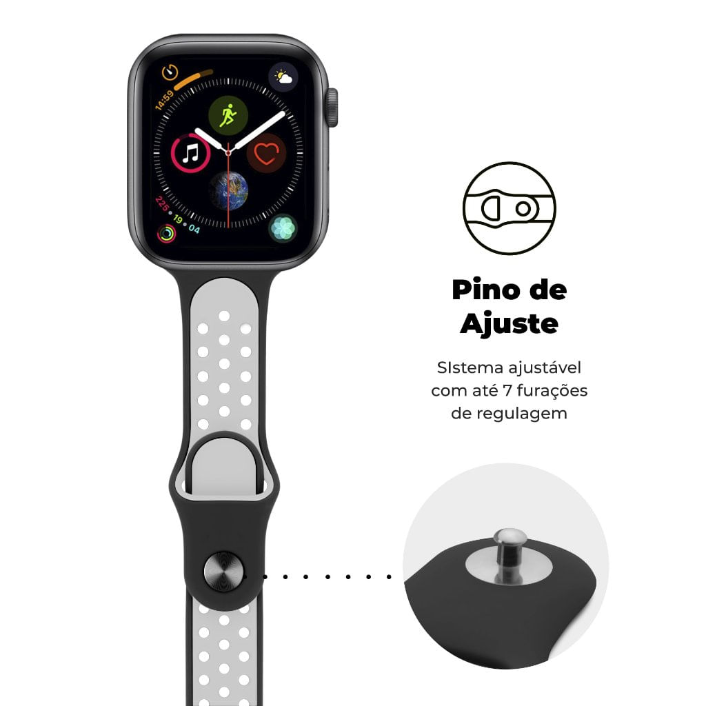 Apple watch best sale 4 white nike