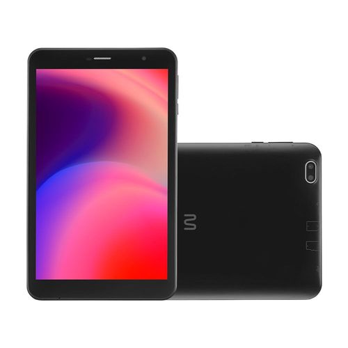 Tablet Multilaser M8 4G 32GB Tela 8 pol. 2GB RAM + WIFI Android 11 (Go edition) Processador Octa Core - Preto - NB385