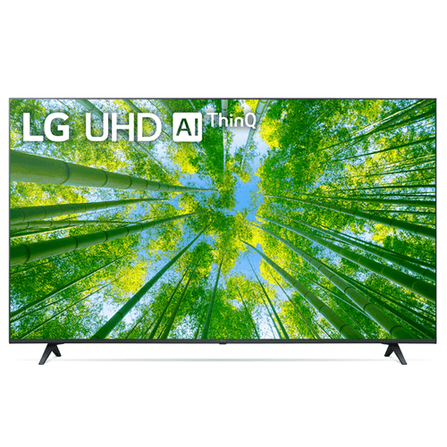 Smart Tv LG 4K UHD 55 Polegadas 55UQ8050PSB WiFi Bluetooth HDR Inteligência Artificial ThinQ Preta Bivolt