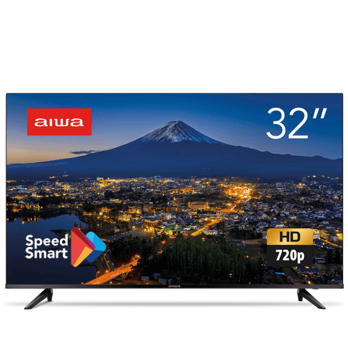 Smart TV Aiwa 32" HD HDR10 Borda Infinita AW-BL-01 Preto Bivolt