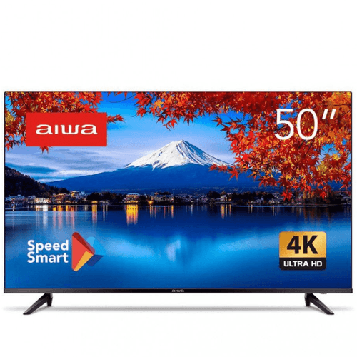 Smart TV Aiwa 50" 4K Ultra HD HDR10 Borda Infinita AW-BL-01 Preto Bivolt