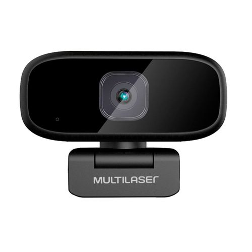 Webcam Full Hd 1080p Autofoco Rotação 360º Microfone Conexão USB Preto - WC052X [Reembalado]