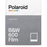 Filme Polaroid 600 B&W para 8 Fotos Instantâneas