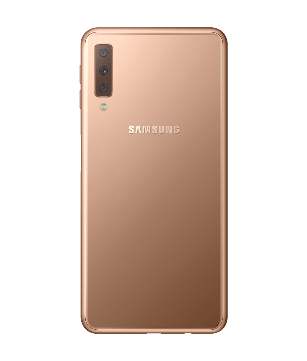 Samsung Galaxy A7 2018 128GB Cobre Outlet - Trocafone