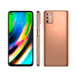 Motorola Moto G9 Plus 128 GB Ouro - Outlet