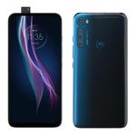 Motorola Moto One Fusion Plus 128 GB Azul - Muito Bom