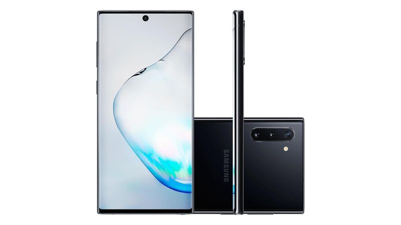 Samsung galaxy note 10 plus 256gb simフリー Smartphone Samsung Galaxy Note 10+ 256GB Preto 4G - 12GB RAM 6,8