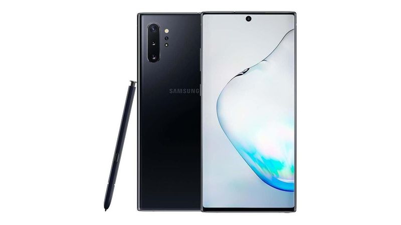 Samsung Galaxy Note 10 Plus ブラック Samsung Galaxy Note 10+ 256 GB Preto - Outlet - Trocafone