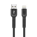 Cabo Dual Shock ( iPhone / iPad ) Lightning - Preto - 2 metros (MFI Homologado) - Gshield