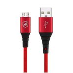 Cabo Tech Proof Vermelho Micro USB V8 (1,2m) - Gshield