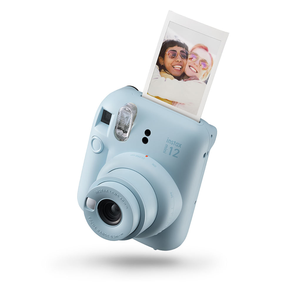 Câmera instantânea Fujifilm Instax Mini 12 Azul Candy - Trocafone