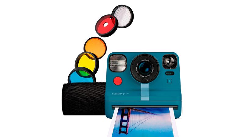 Polaroid NOW+ Cámara Instantánea Bluetooth Azul