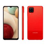 Samsung Galaxy A12 64 GB Vermelho - Outlet