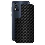 Película para Motorola Moto E13 - Traseira de Fibra de Carbono Preta - Gshield