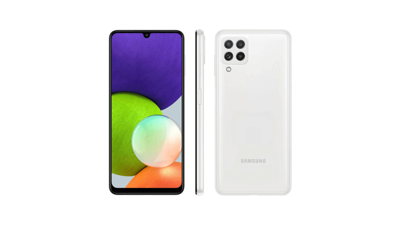 Samsung Galaxy A22 128 GB Branco - Bom - Trocafone