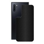 Película para Samsung Galaxy Note 10 - Traseira de Fibra de Carbono Preta - Gshield