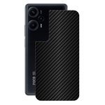 Película para Xiaomi Poco F5 - Traseira de Fibra de Carbono Preta - Gshield