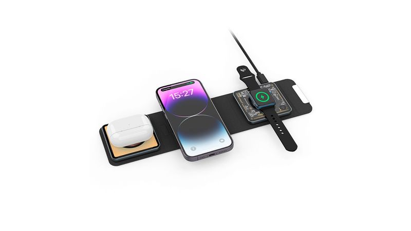 Carregador Por Indução 3 Em 1, Wireless, Sem Fio, Future