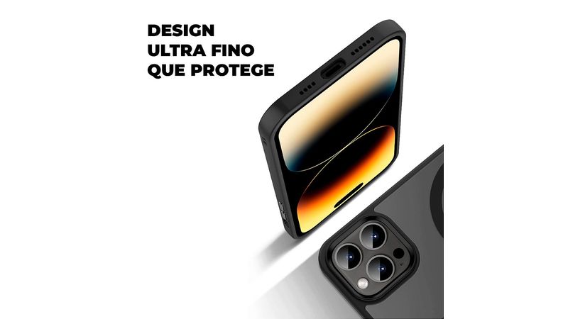 Capa MagSafe para iPhone 14 Pro Max - Preta - Gshield - Gshield