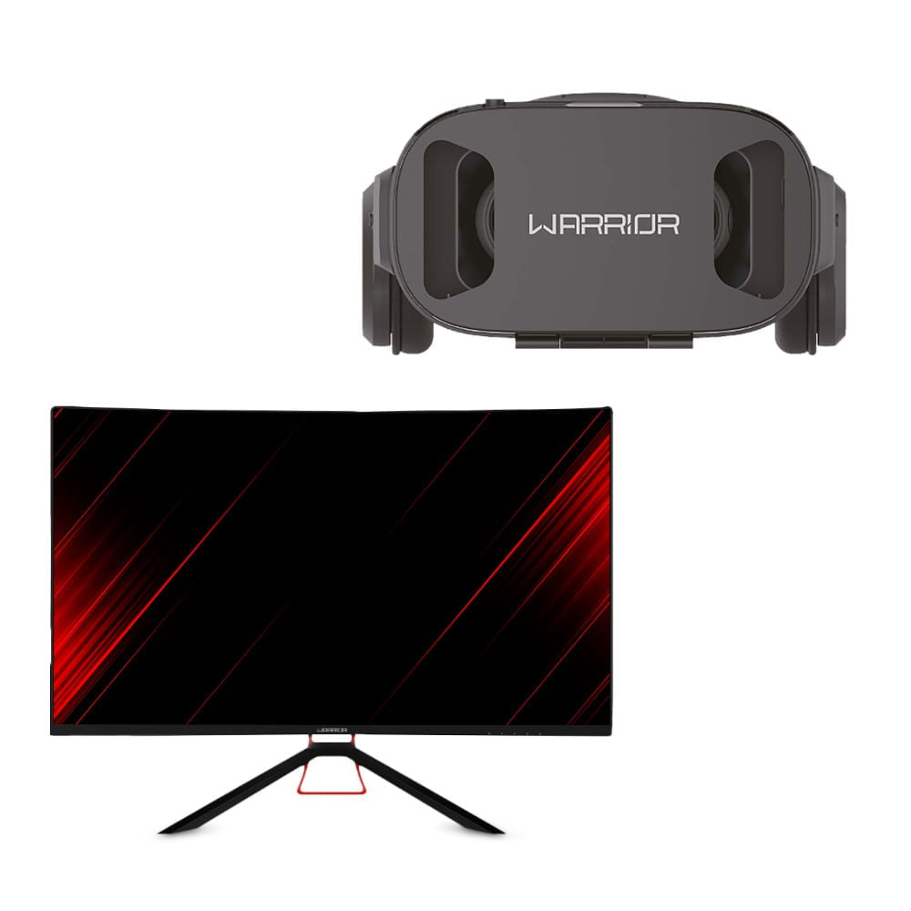 Compre Monitor Gamer Shin Kai 24 Pol 165Hz e Leve Óculos Realidade Virtual  3D Gamer Warrior - JS086K - Trocafone