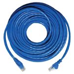 Cabo De Rede Plus Cable Pc Eth6e Patch Cord Cat6 Azul - 10 Metros