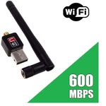 Adaptador Usb 2.0 Wireless 802.11 n Wi-Fi 600mbps