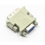 Adaptador Conversor Dvi-I (Macho) Para Vga (Fêmea) - Dual Link - 24+5 Pinos