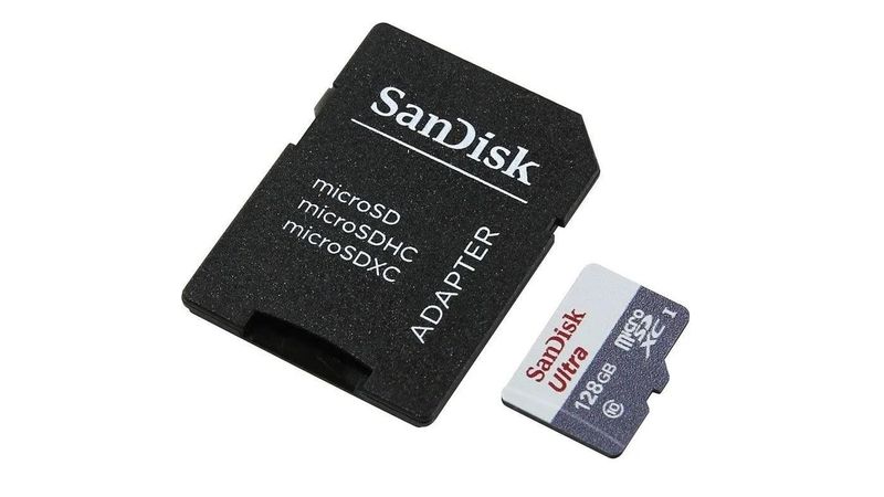 Cartão Micro Sd 128gb Ultra Clase 10 MicroSDXC UHS-I 100mb/S