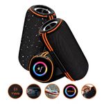 Caixa De Som Portátil Bluetooth RGB Resistente a Água Pontente 30W