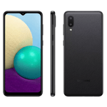 Samsung Galaxy A02 32 GB Preto - Outlet