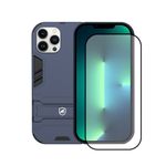 Kit Capa Armor e Pelicula Coverage 5D Pro Preta para iPhone 13 Pro - Gshield