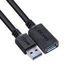Cabo Extensor Usb A 3.0 Macho para Usb A 3.0 Femea 2M